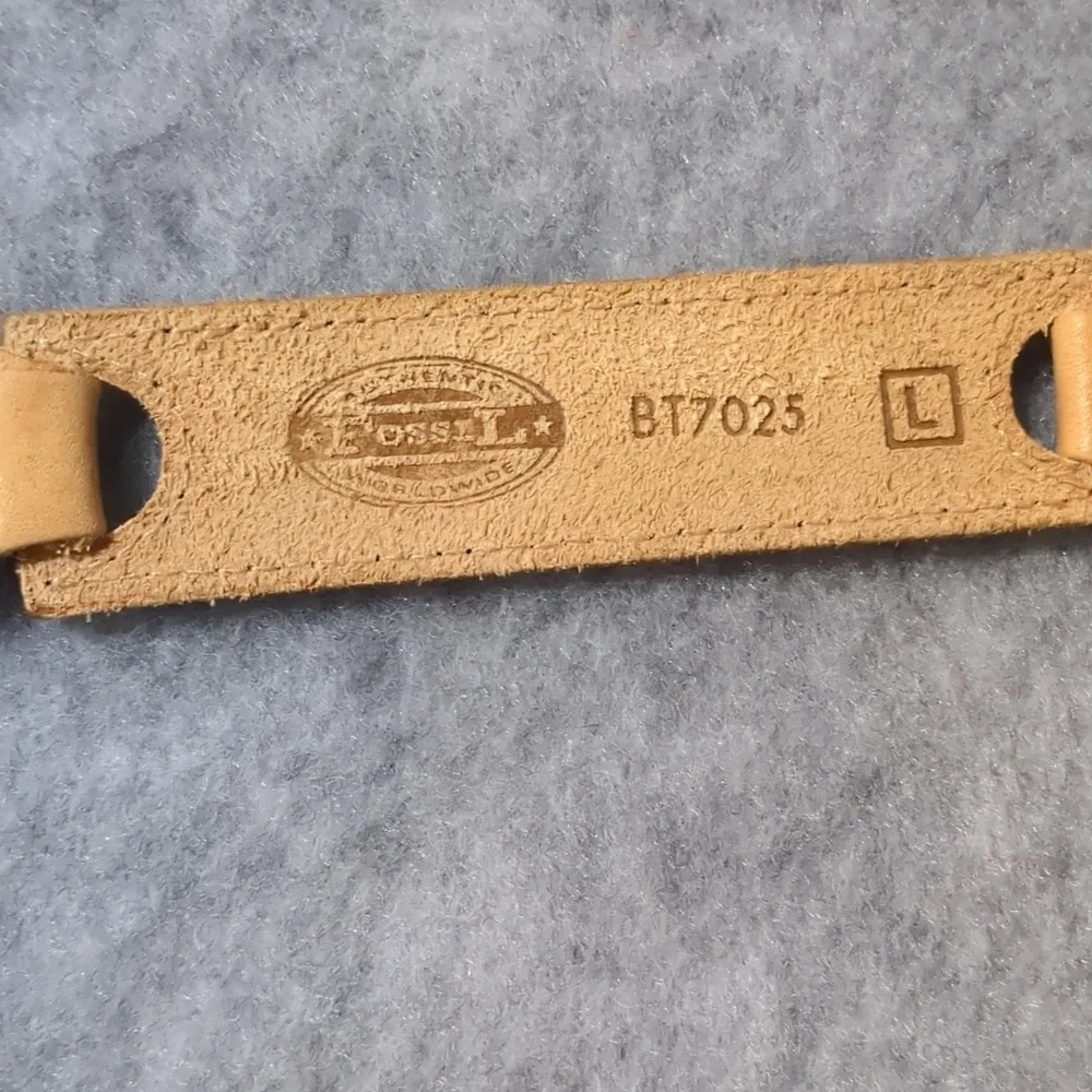 Fossil Leather Belt Women's Size Large